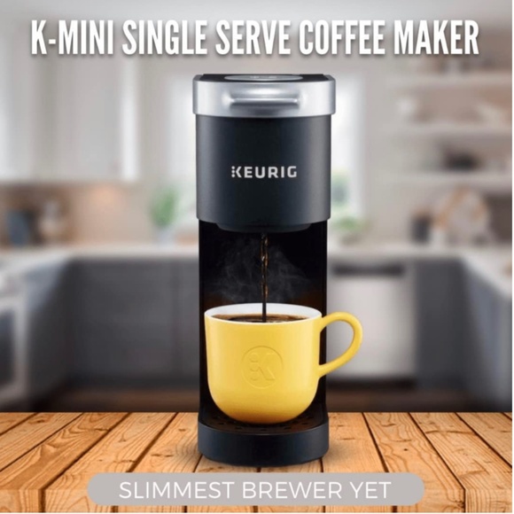 Keurig Classic K-Mini Plus Plus Single Serve Coffee Maker in Matte Black